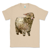 Mushroom Angora Goat Classic Tee - LillyAllenDesigns