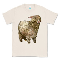 Natural Angora Goat Classic Tee - LillyAllenDesigns