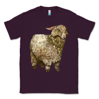 Plum Angora Goat Classic Tee - LillyAllenDesigns