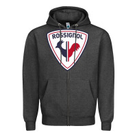 Charcoal Heather finest ski wear Zipper Hoodie - lanVoArt