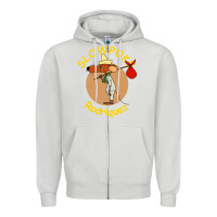 Dove Grey slowpoke rodriguez fresh design Zipper Hoodie - lanVoArt