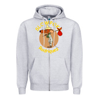 Heather Grey slowpoke rodriguez fresh design Zipper Hoodie - lanVoArt