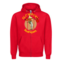 Red slowpoke rodriguez fresh design Zipper Hoodie - lanVoArt