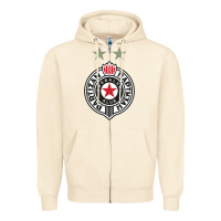 Sandshell fk partizan Zipper Hoodie - lanVoArt