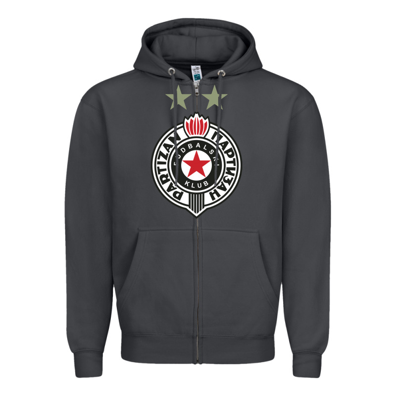 Fk Partizan Zipper Hoodie by lanVoArt | Teevron
