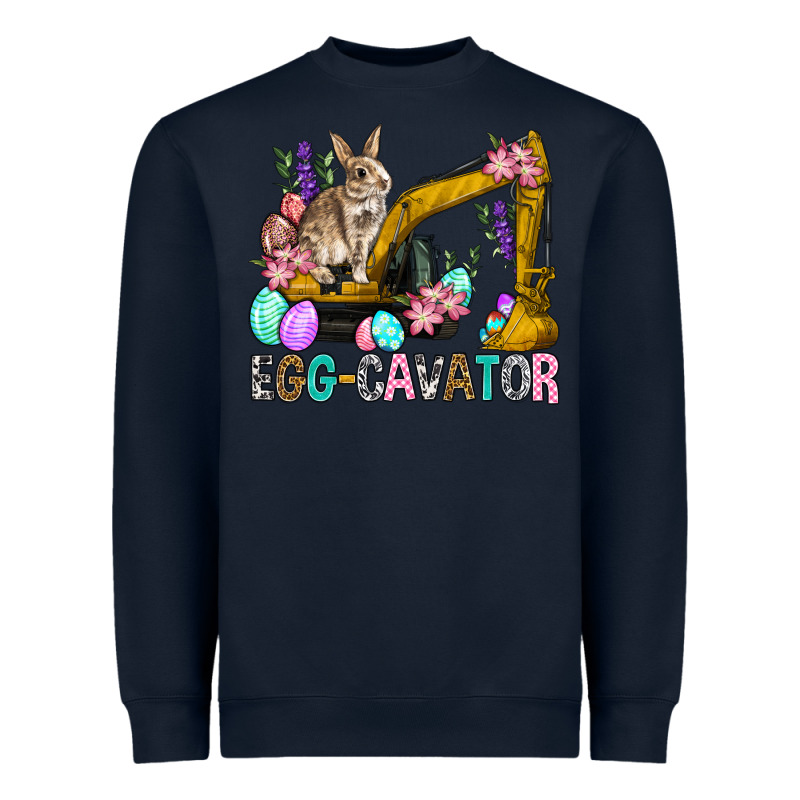 Egg Cavator Easter Heavyweight Sweatshirt by BundleAndBundleShop | Teevron