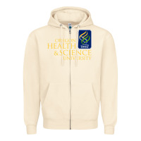 Sandshell oregon health & science university (ohsu) Zipper Hoodie - lanVoArt