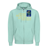 Seafoam oregon health & science university (ohsu) Zipper Hoodie - lanVoArt