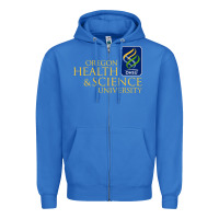 True Royal oregon health & science university (ohsu) Zipper Hoodie - lanVoArt