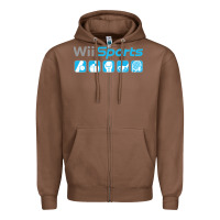 Chestnut wii sports essential Zipper Hoodie - lanVoArt