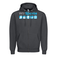 Smoke wii sports essential Zipper Hoodie - lanVoArt