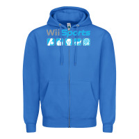 True Royal wii sports essential Zipper Hoodie - lanVoArt