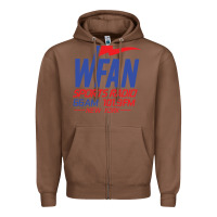 Chestnut wfan sports radio new york Zipper Hoodie - lanVoArt