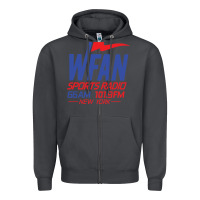 Smoke wfan sports radio new york Zipper Hoodie - lanVoArt