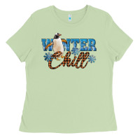 Matcha Winter Chill Penguin Ladies Tee - LillyAllenDesigns
