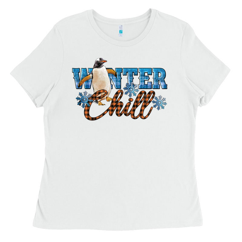 Winter Chill Penguin Ladies Tee by LillyAllenDesigns | Teevron