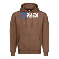 Chestnut padi Zipper Hoodie - lanVoArt