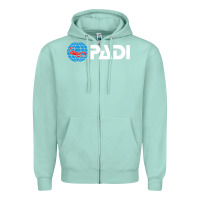 Seafoam padi Zipper Hoodie - lanVoArt