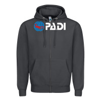 Smoke padi Zipper Hoodie - lanVoArt