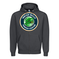 Smoke indian wells tennis center Zipper Hoodie - lanVoArt