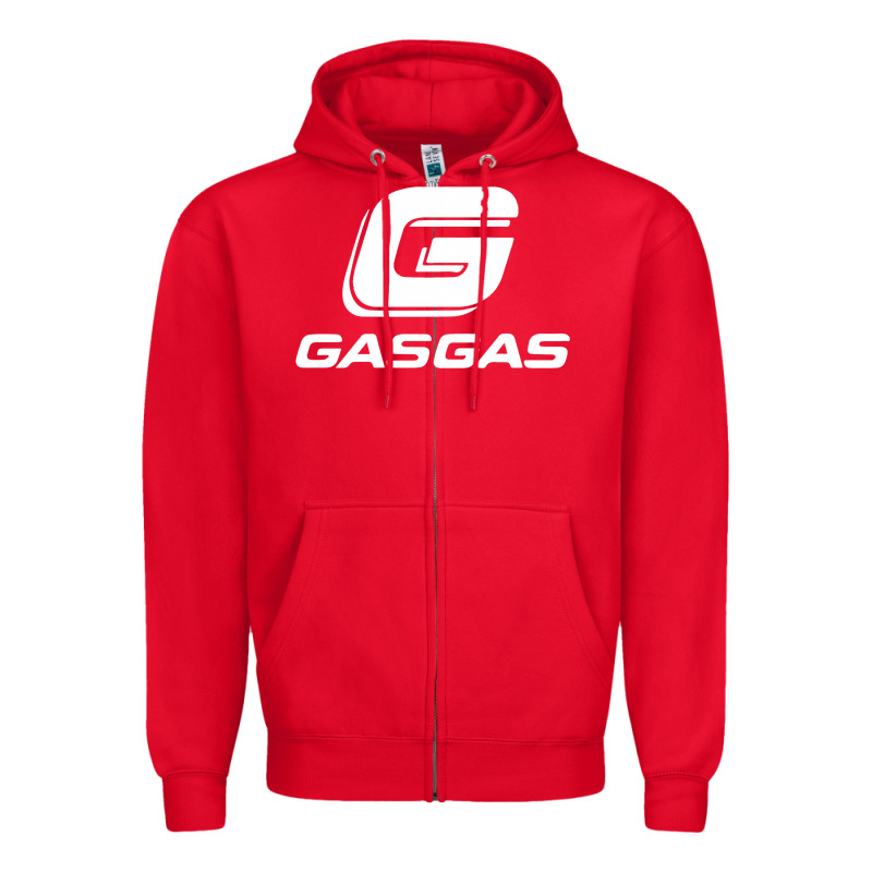 Gasgas Motorcycle Zipper Hoodie by lanVoArt | Teevron