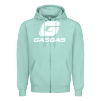 Seafoam gasgas motorcycle Zipper Hoodie - lanVoArt