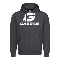 Smoke gasgas motorcycle Zipper Hoodie - lanVoArt