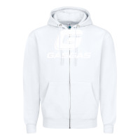 White gasgas motorcycle Zipper Hoodie - lanVoArt