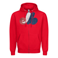 Red montreal expos Zipper Hoodie - lanVoArt