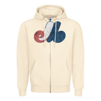 Sandshell montreal expos Zipper Hoodie - lanVoArt