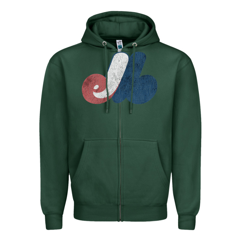 Montreal Expos Zipper Hoodie by lanVoArt | Teevron