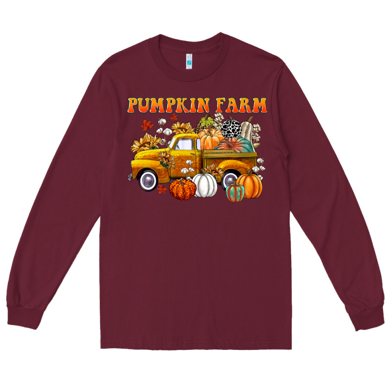 Pumpkin Farm Long Sleeve Tee by CowGirlArtShop | Teevron