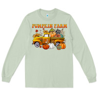 Matcha pumpkin farm Long Sleeve Tee - CowGirlArtShop