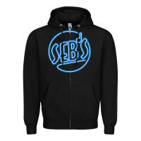Black seb's   la la land Zipper Hoodie - lanVoArt