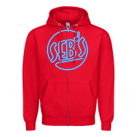 Red seb's   la la land Zipper Hoodie - lanVoArt