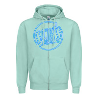 Seafoam seb's   la la land Zipper Hoodie - lanVoArt