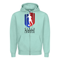 Seafoam girls academy league Zipper Hoodie - lanVoArt