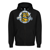 Black the charleston riverdogs Zipper Hoodie - lanVoArt