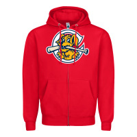 Red the charleston riverdogs Zipper Hoodie - lanVoArt