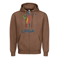 Chestnut lpga Zipper Hoodie - lanVoArt