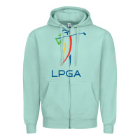 Seafoam lpga Zipper Hoodie - lanVoArt