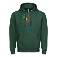 Sports Green lpga Zipper Hoodie - lanVoArt
