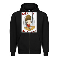 Black life is only one Zipper Hoodie - lanVoArt
