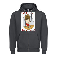 Smoke life is only one Zipper Hoodie - lanVoArt