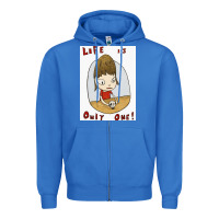 True Royal life is only one Zipper Hoodie - lanVoArt