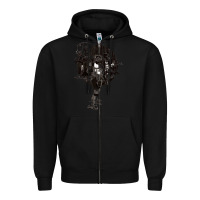 Black scout trooper Zipper Hoodie - lanVoArt
