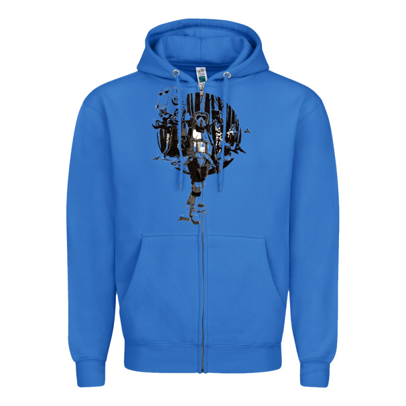 Scout Trooper Zipper Hoodie by lanVoArt | Teevron