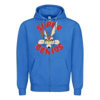 True Royal coyote super genius  1 Zipper Hoodie - lanVoArt