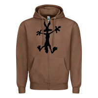 Chestnut coyote's hole 2 Zipper Hoodie - lanVoArt