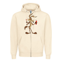 Sandshell danger coyote's hole Zipper Hoodie - lanVoArt